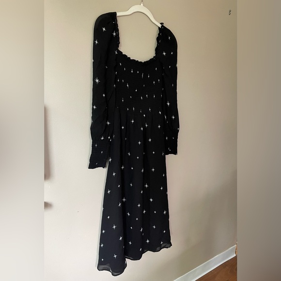 Reformation Rowan Midi Dress in Constellation - Picture 4 of 8